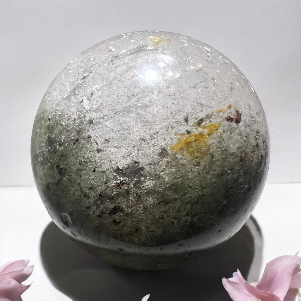 Garden Quartz‎ Crystal Marble Sphere